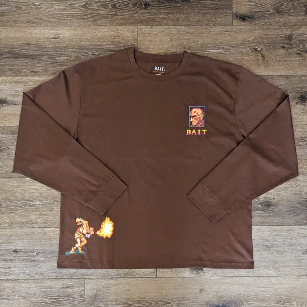 BAIT X Street Fighter Dhalsim longsleeve t-shirt - SIZE 3XL